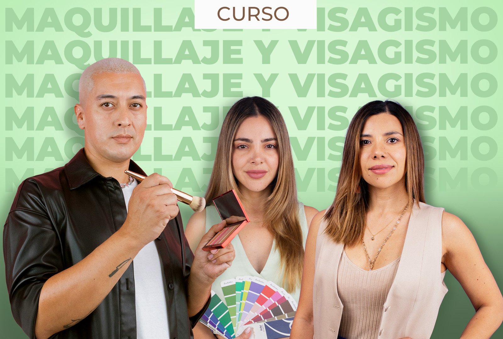 Portada del curso online Maquillaje y Visagismo Pro de DM IMAGE