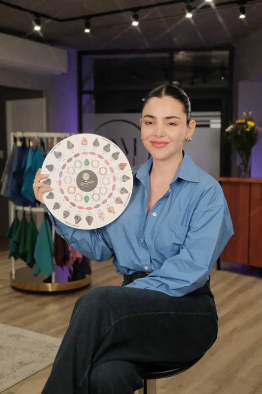 Daniela Mateluna con círculo cromático